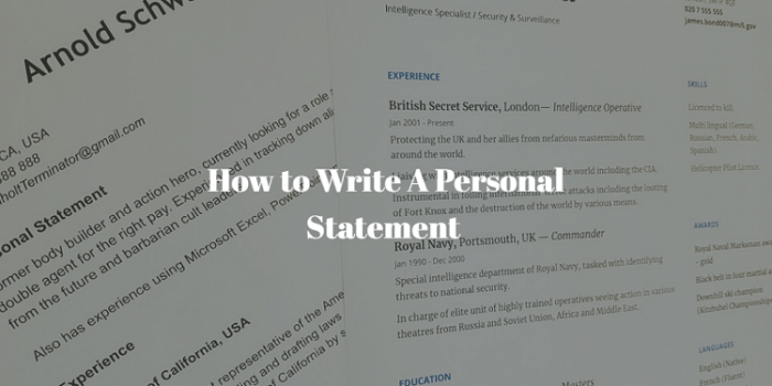 How To Write A Personal Statement: The Complete Guide | MyJobMag